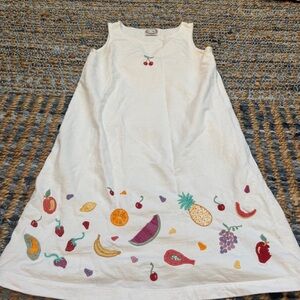 Vintage hand embroidered dress